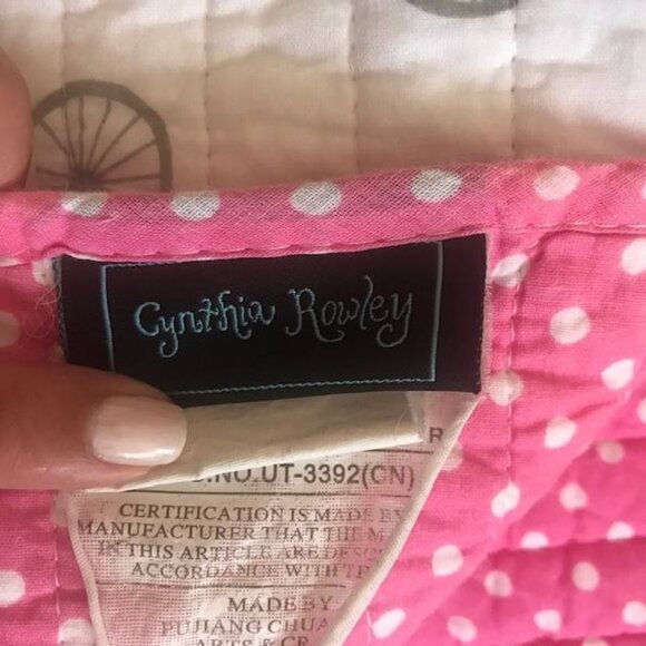 Cynthia Rowley Full/Queen Size  Quilt Set - Picture 7 of 8